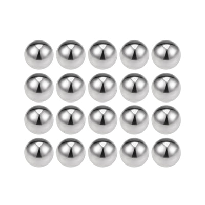 Harfington Uxcell 1/2" Bearing Balls 304 Stainless Steel G100 Precision Balls 20pcs