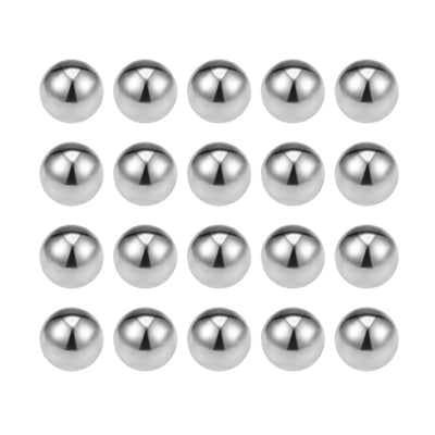 Harfington Uxcell 7/32" Bearing Balls 440C Stainless Steel G25 Precision Balls 50pcs