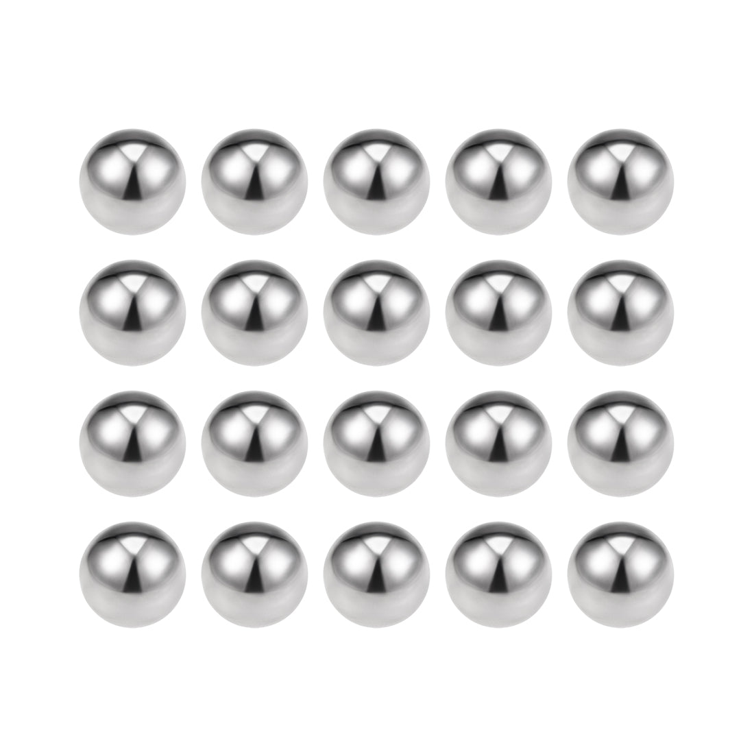 Uxcell Uxcell 7/32" Bearing Balls 440C Stainless Steel G25 Precision Balls 50pcs