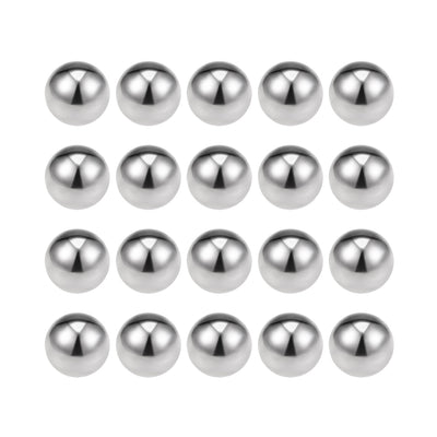 Harfington Uxcell 7/32" Bearing Balls 440C Stainless Steel G25 Precision Balls 50pcs