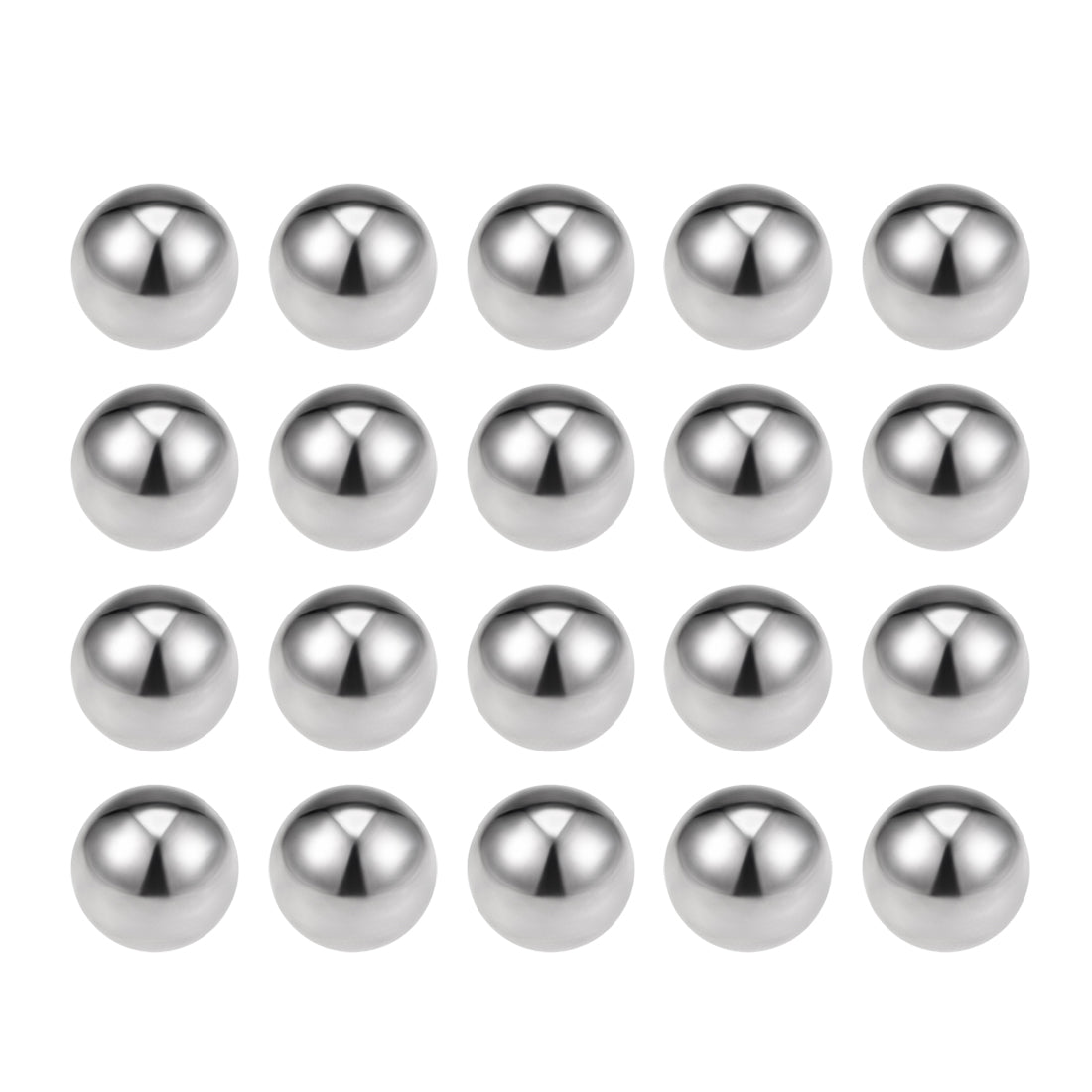 Uxcell Uxcell 4mm Bearing Balls 316L Stainless Steel G100 Precision Balls 200pcs