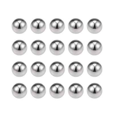 Harfington Uxcell 1/8" Bearing Balls 316L Stainless Steel G100 Precision Balls 50pcs