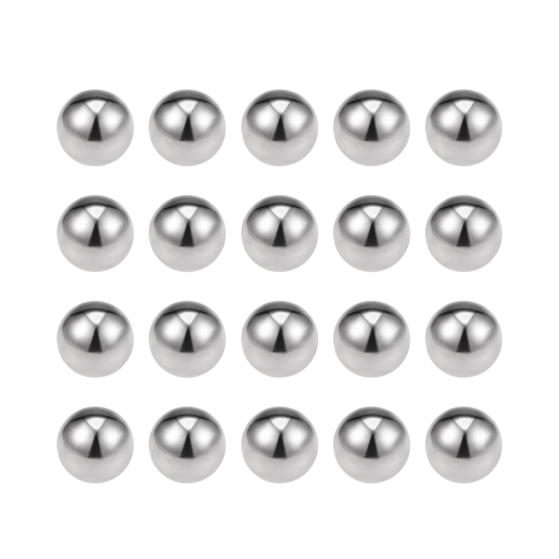 Uxcell Uxcell 1/8" Bearing Balls 316L Stainless Steel G100 Precision Balls 50pcs