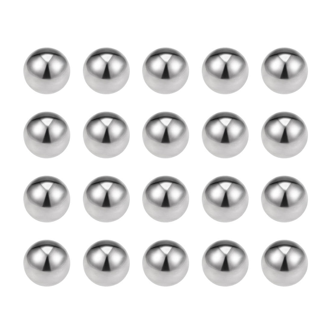 Uxcell Uxcell 4mm Bearing Balls 316L Stainless Steel G100 Precision Balls 200pcs