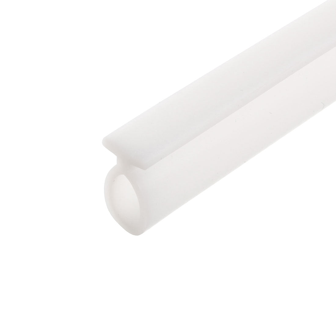 uxcell Uxcell T-Slot Mount Weatherstrip Seal 7mm Bulb Bubble for 6mm Slot 5 Meters White