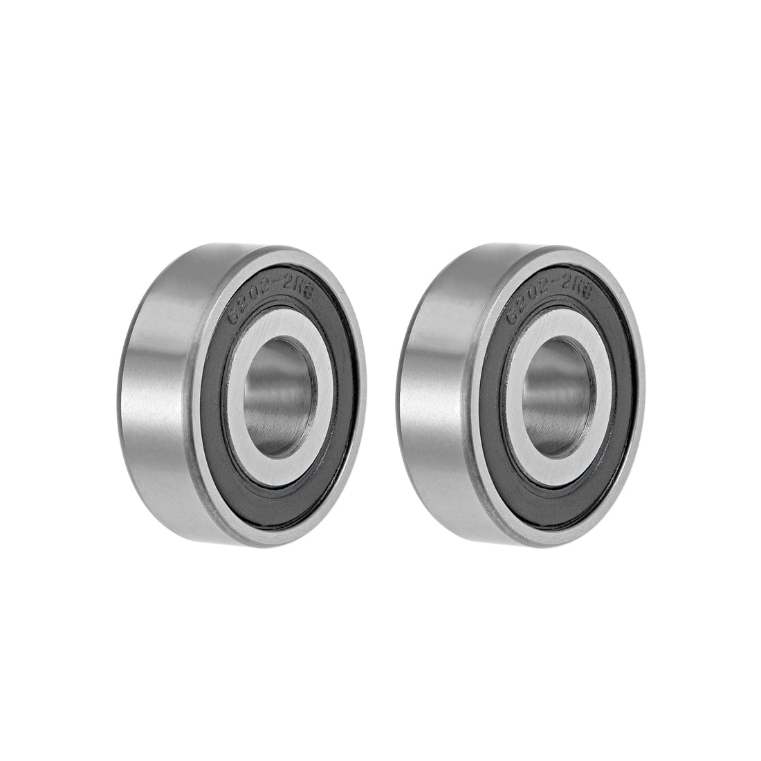 uxcell Uxcell Deep Groove Ball Bearings Z2 Double Sealed Chrome Steel Roller