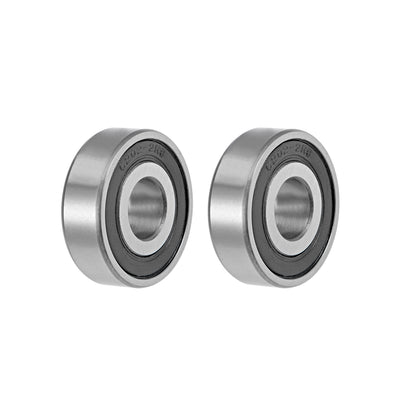 Harfington Uxcell Deep Groove Ball Bearings Z2 Double Sealed Chrome Steel Roller