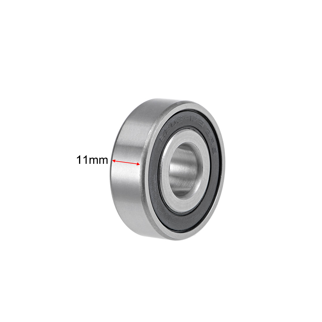 uxcell Uxcell Deep Groove Ball Bearings Inch Double Sealed Chrome Steel ABEC1 Z2