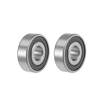 Harfington Uxcell Deep Groove Ball Bearings Inch Double Sealed Chrome Steel ABEC1