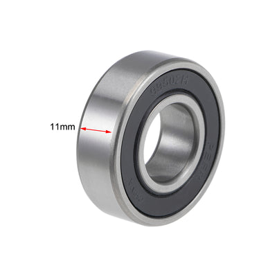 Harfington Uxcell Deep Groove Ball Bearings Inch Double Sealed Chrome Steel ABEC1