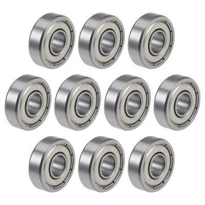 Harfington Uxcell Deep Groove Ball Bearings Z2 Double Shield Chrome Steel