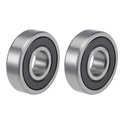 Harfington Uxcell Deep Groove Ball Bearings Inch Double Sealed Chrome Steel ABEC1