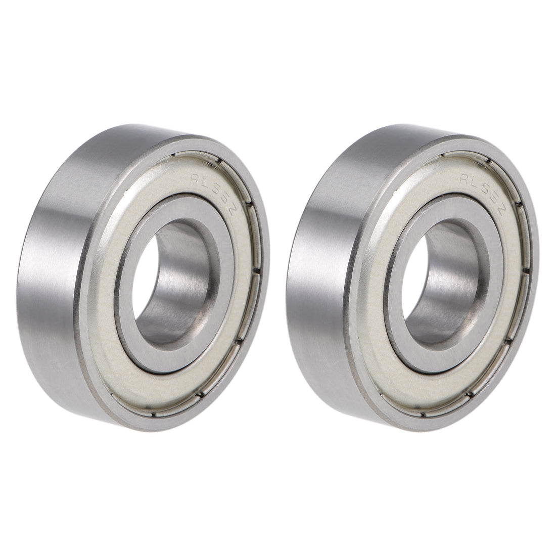 uxcell Uxcell Deep Groove Ball Bearings Z2 Double Shielded Chrome Steel Roller