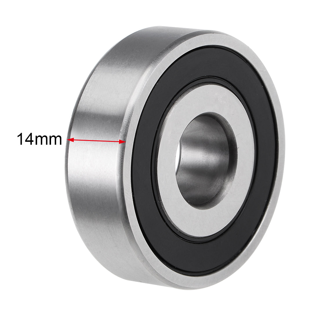 uxcell Uxcell Deep Groove Ball Bearings Inch Double Sealed Chrome Steel ABEC1 Z2