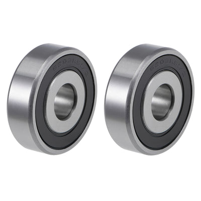 Harfington Uxcell Deep Groove Ball Bearings Inch Double Sealed Chrome Steel ABEC1