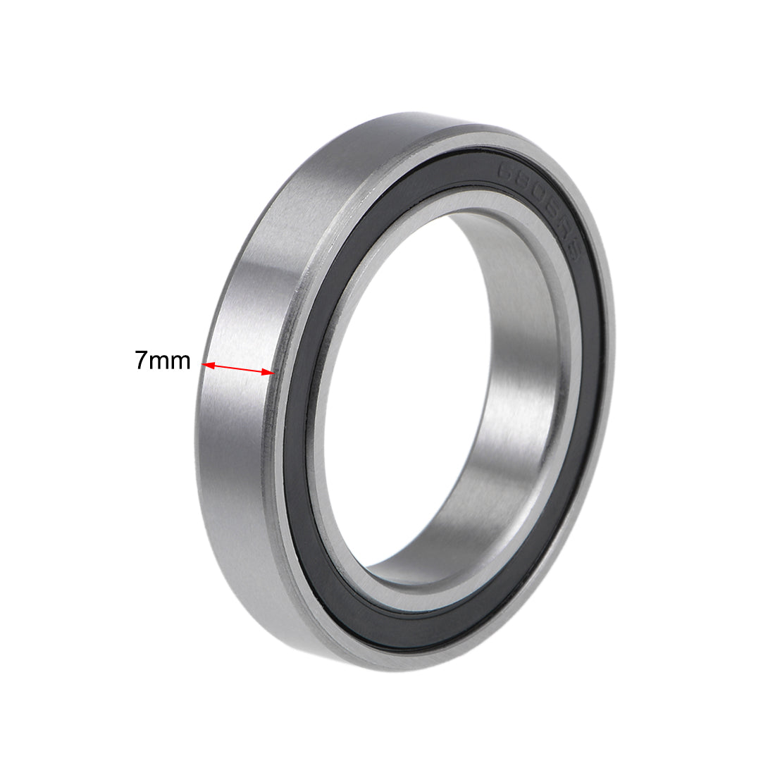 uxcell Uxcell Deep Groove Ball Bearings Thin Section Double Sealed Chrome Steel Bearings