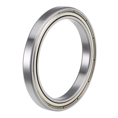 Harfington Uxcell Deep Groove Ball Bearings Thin Section Double Shielded Chrome Steel