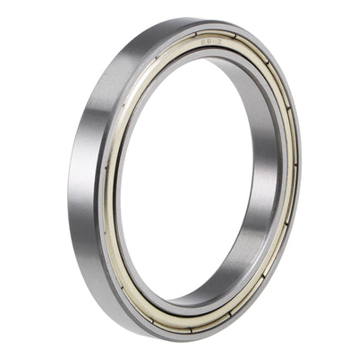 Harfington Uxcell Deep Groove Ball Bearings Thin Section Double Shielded Chrome Steel