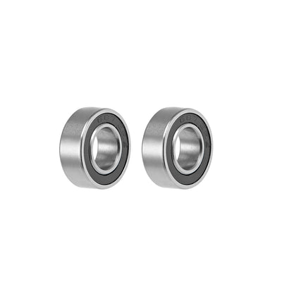 Harfington Uxcell Deep Groove Ball Bearings Z2 Double Sealed Chrome Steel Roller