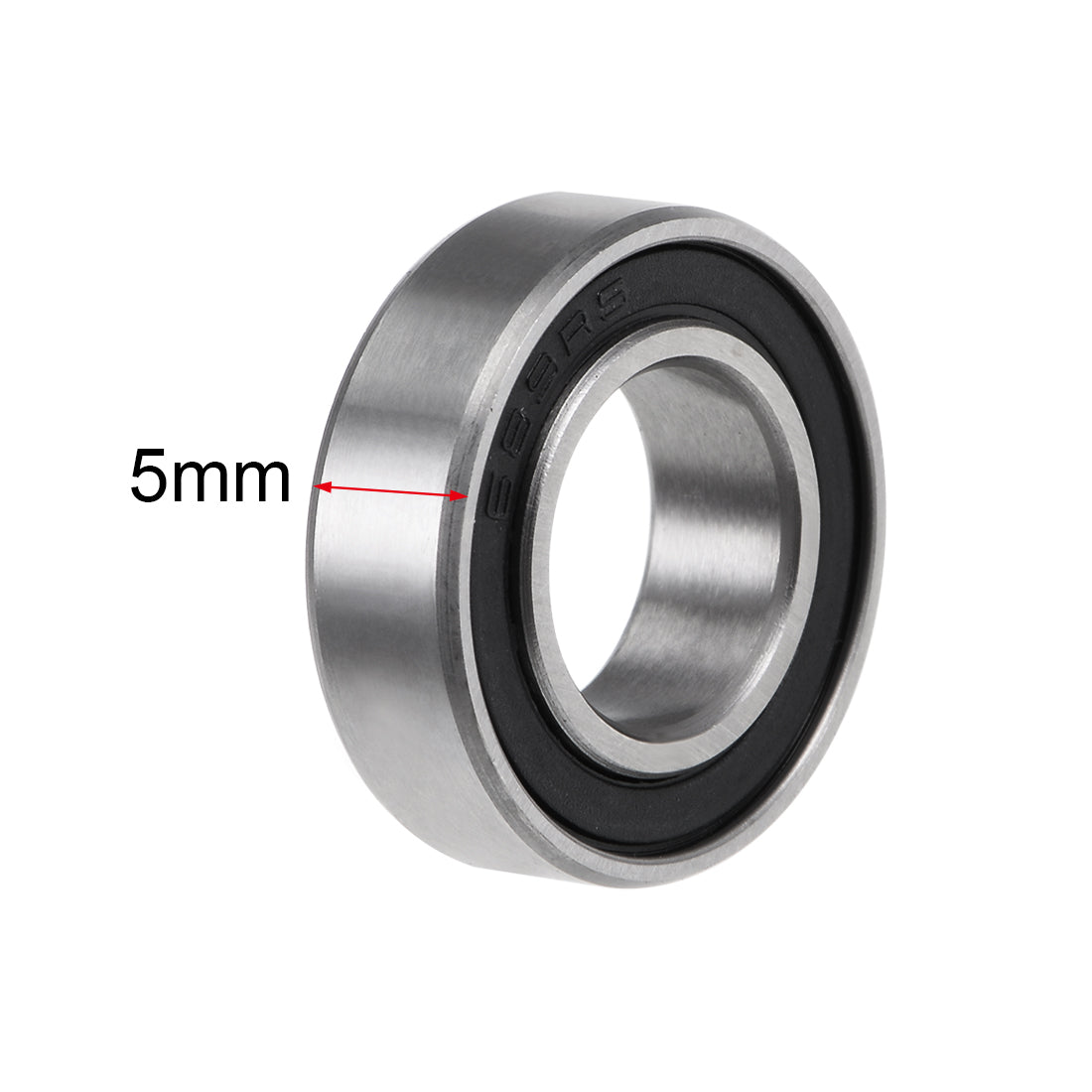 uxcell Uxcell Deep Groove Ball Bearings Metric Double Sealed Chrome Steel Rollers Z2