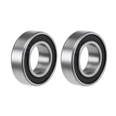 Harfington Uxcell Deep Groove Ball Bearings Z2 Double Sealed Chrome Steel Roller