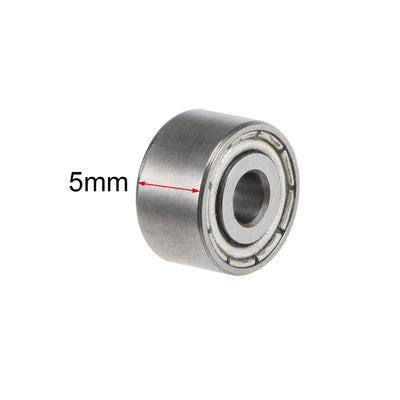 Harfington Uxcell Deep Groove Ball Bearings Z2 Double Shield Chrome Steel