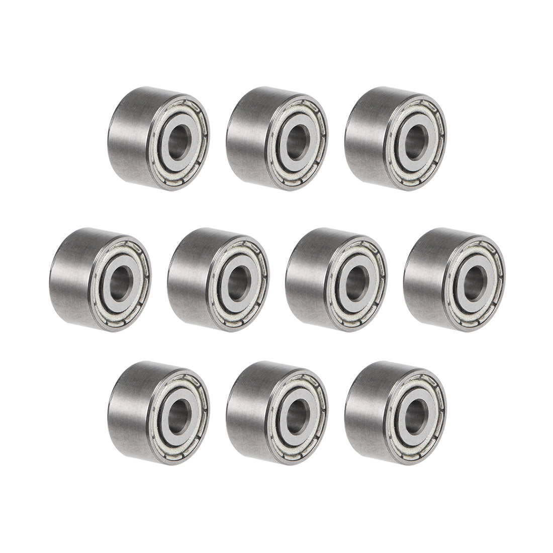 uxcell Uxcell Deep Groove Ball Bearings Z2 Double Shield Chrome Steel