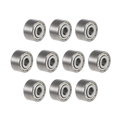 Harfington Uxcell Deep Groove Ball Bearings Z2 Double Shield Chrome Steel