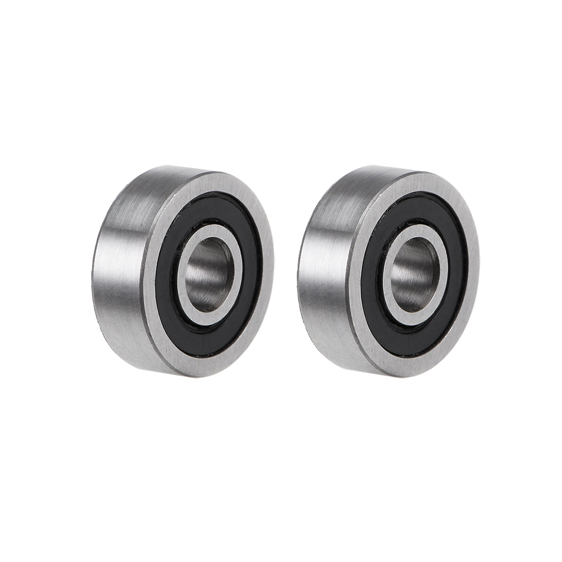 uxcell Uxcell Deep Groove Ball Bearings Z2 Double Sealed Chrome Steel Roller