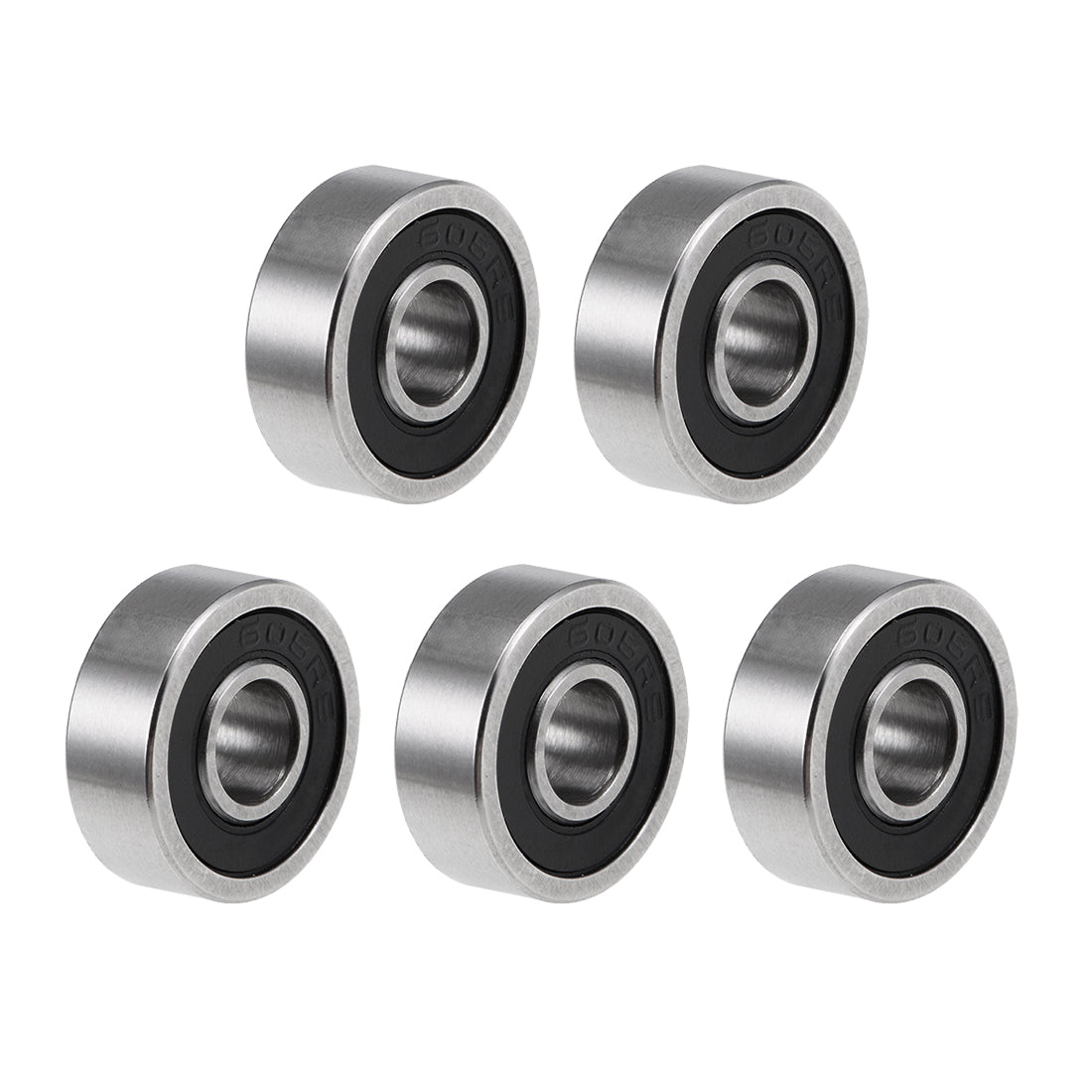 uxcell Uxcell Deep Groove Ball Bearings Metric Double Sealed Chrome Steel Rollers Z2