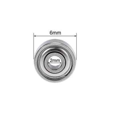 Harfington Uxcell Deep Groove Ball Bearings Z2 Double Shield Chrome Steel