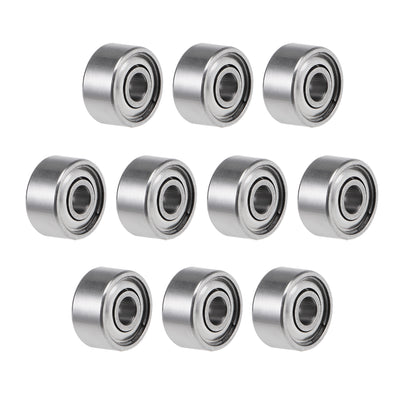 Harfington Uxcell Deep Groove Ball Bearings Z2 Double Shield Chrome Steel