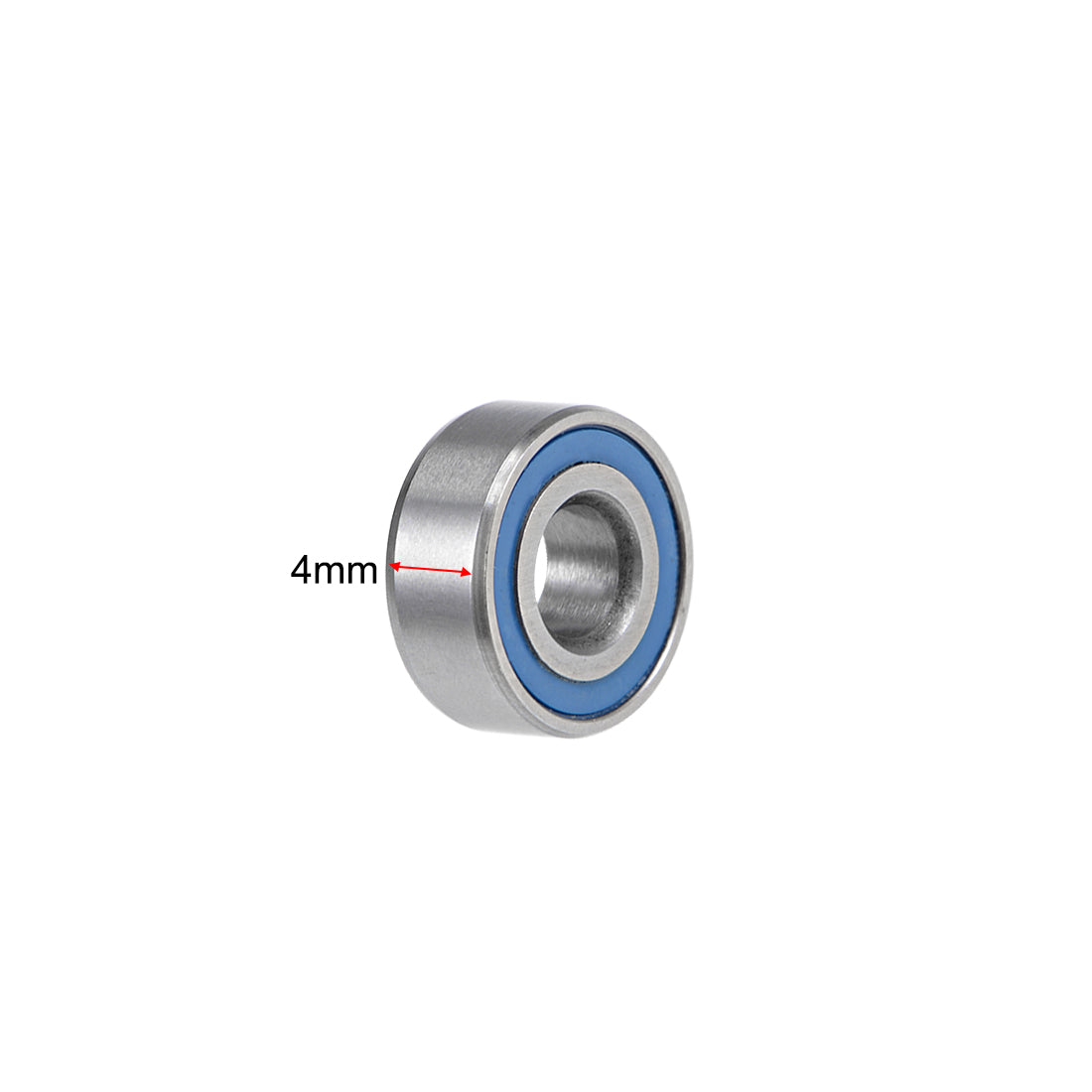 uxcell Uxcell Deep Groove Ball Bearings Metric Double Sealed Chrome Steel Blue P0 Z2