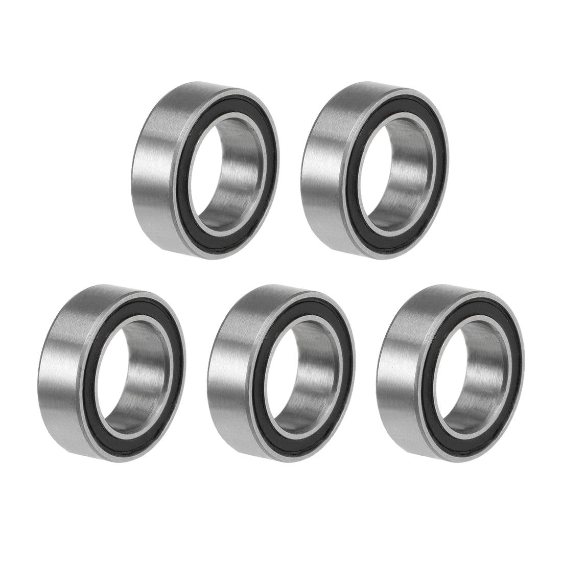 uxcell Uxcell Deep Groove Ball Bearing Metric Double Shielded Chrome Steel P0 Z2