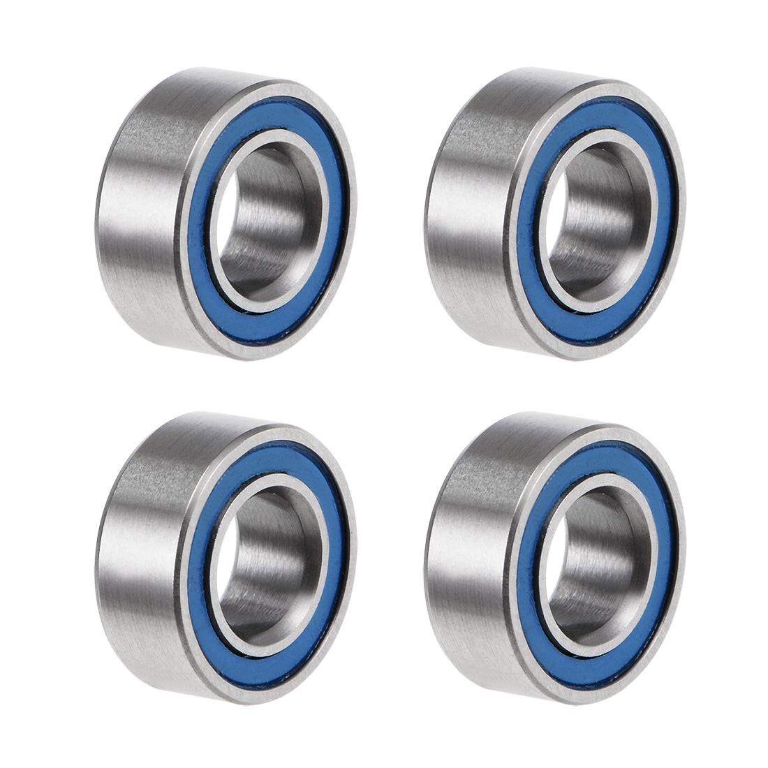 uxcell Uxcell Deep Groove Ball Bearings Metric Double Sealed Chrome Steel Blue P0 Z2