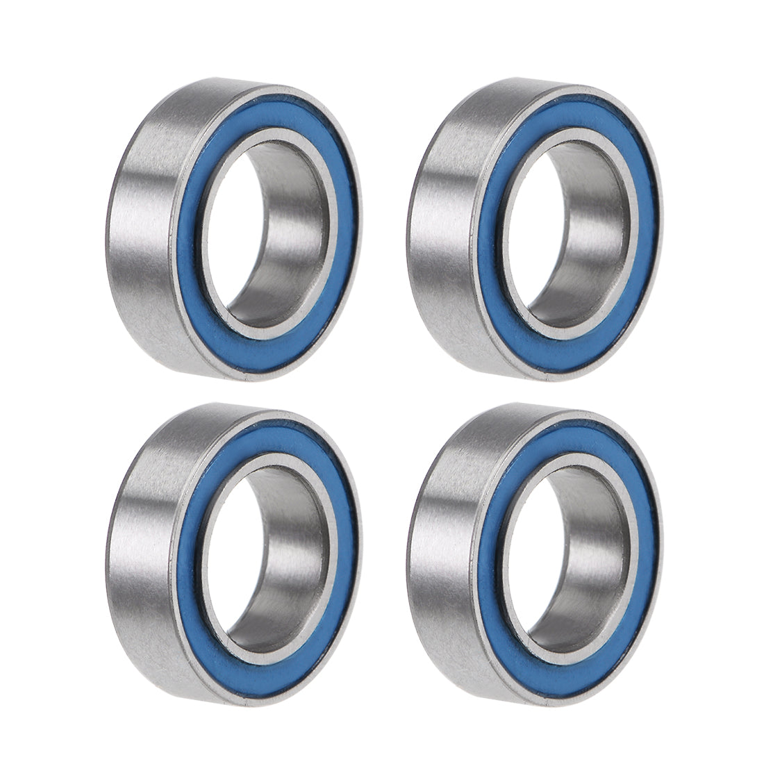 uxcell Uxcell Deep Groove Ball Bearings Metric Double Sealed Chrome Steel Blue P0 Z2