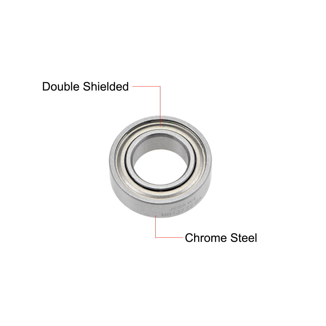 Harfington Ball Bearings Double Shielded Chrome Steel