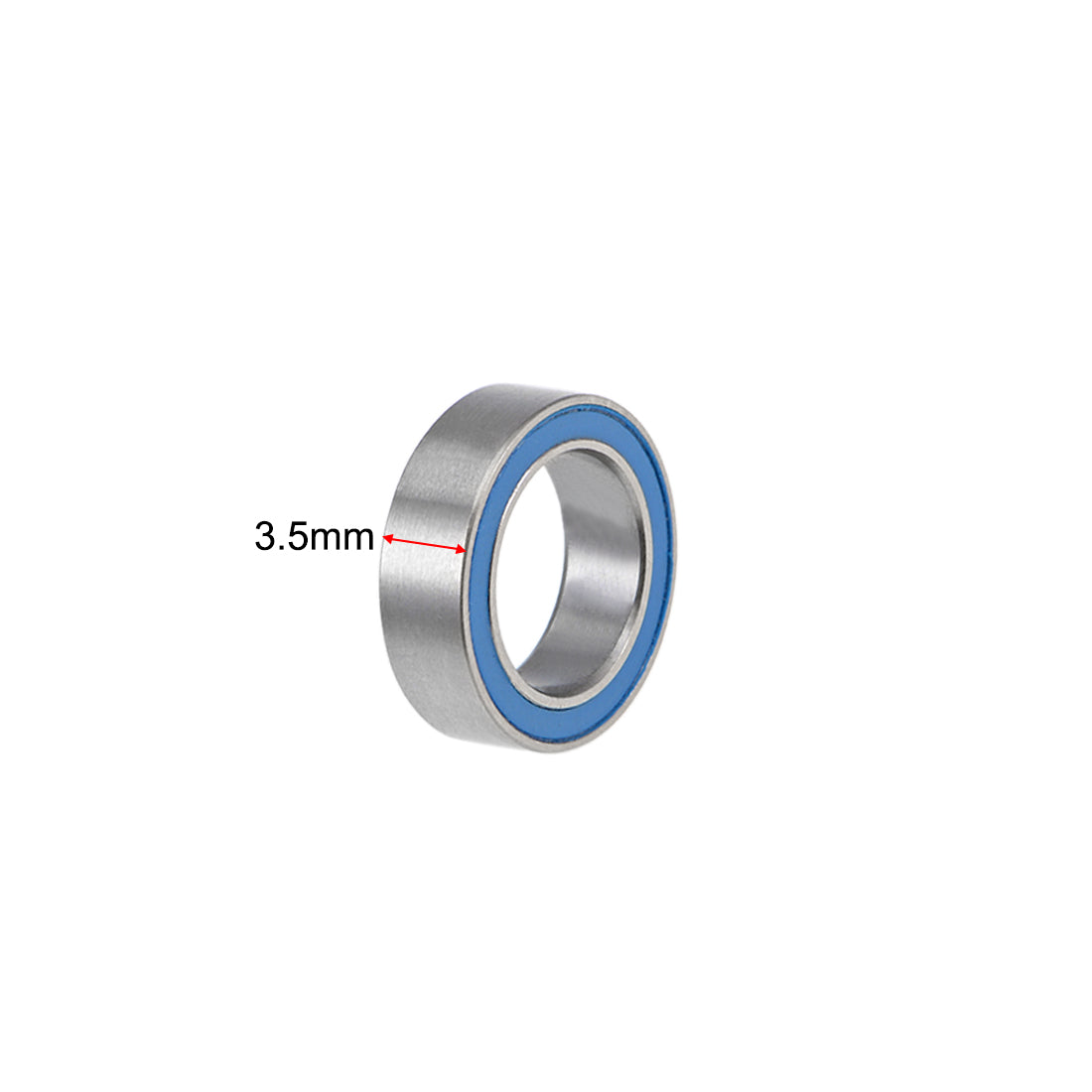 uxcell Uxcell Deep Groove Ball Bearings Metric Double Sealed Chrome Steel Blue P0 Z2