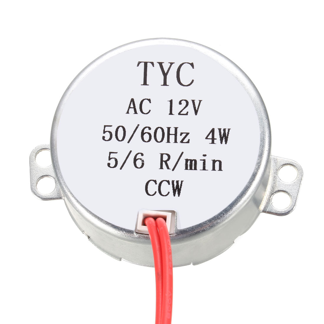 uxcell Uxcell Elektrische Synchronmotor Plattenspieler 12V AC 5-6U/min 50-60 Hz 4W CCW Richtung für Handgefertigten, Modell- oder Führungsmotor