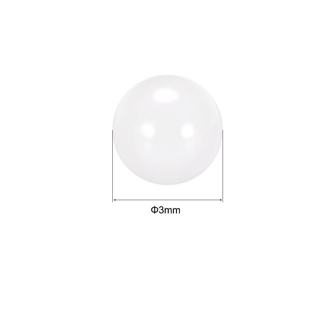 uxcell Uxcell Bearing Balls Metric Silicon Oxide G5 Precision Balls