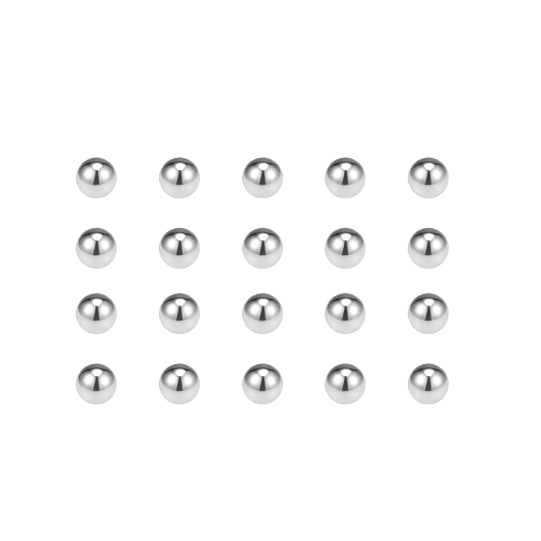 Uxcell Uxcell 4mm Bearing Balls 316L Stainless Steel G100 Precision Balls 200pcs