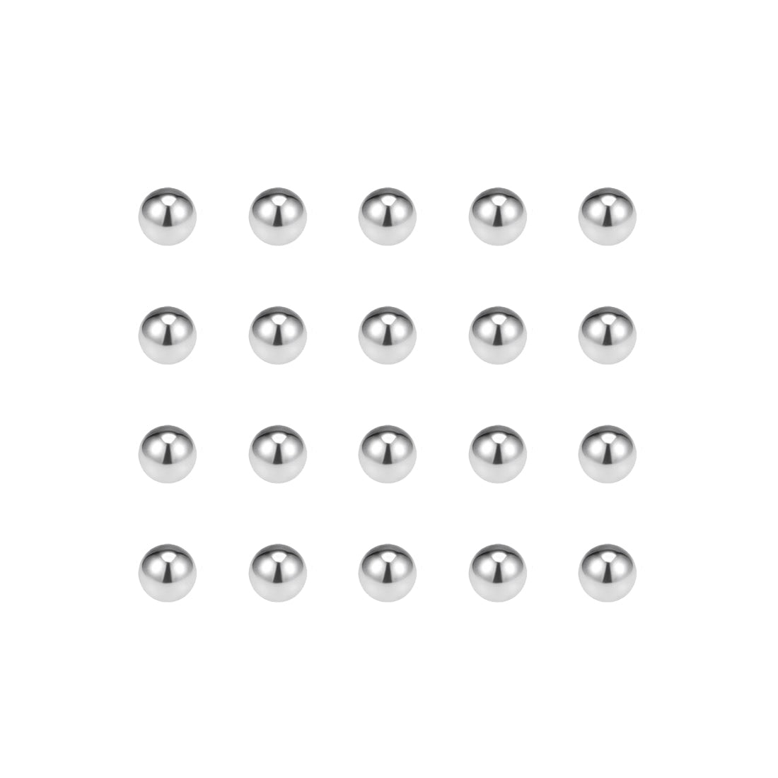 Uxcell Uxcell 4mm Bearing Balls 316L Stainless Steel G100 Precision Balls 200pcs