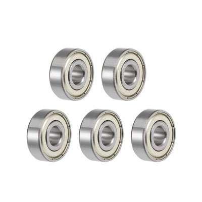 Harfington Uxcell Deep Groove Ball Bearing Double Shielded Z2 Bearings