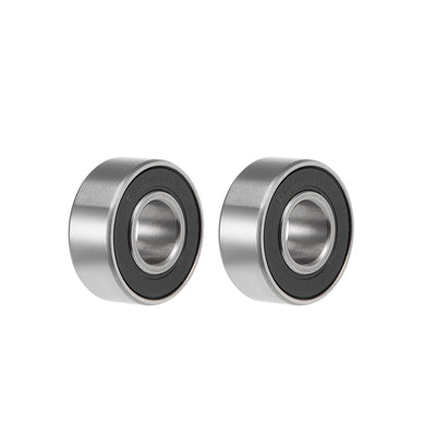 Harfington Uxcell Deep Groove Ball Bearings Inch Double Sealed Chrome Steel ABEC1