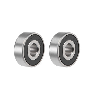 Harfington Uxcell Deep Groove Ball Bearings Inch Double Sealed Chrome Steel ABEC1