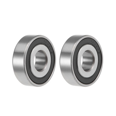 Harfington Uxcell Deep Groove Ball Bearings Inch Double Sealed Chrome Steel ABEC1