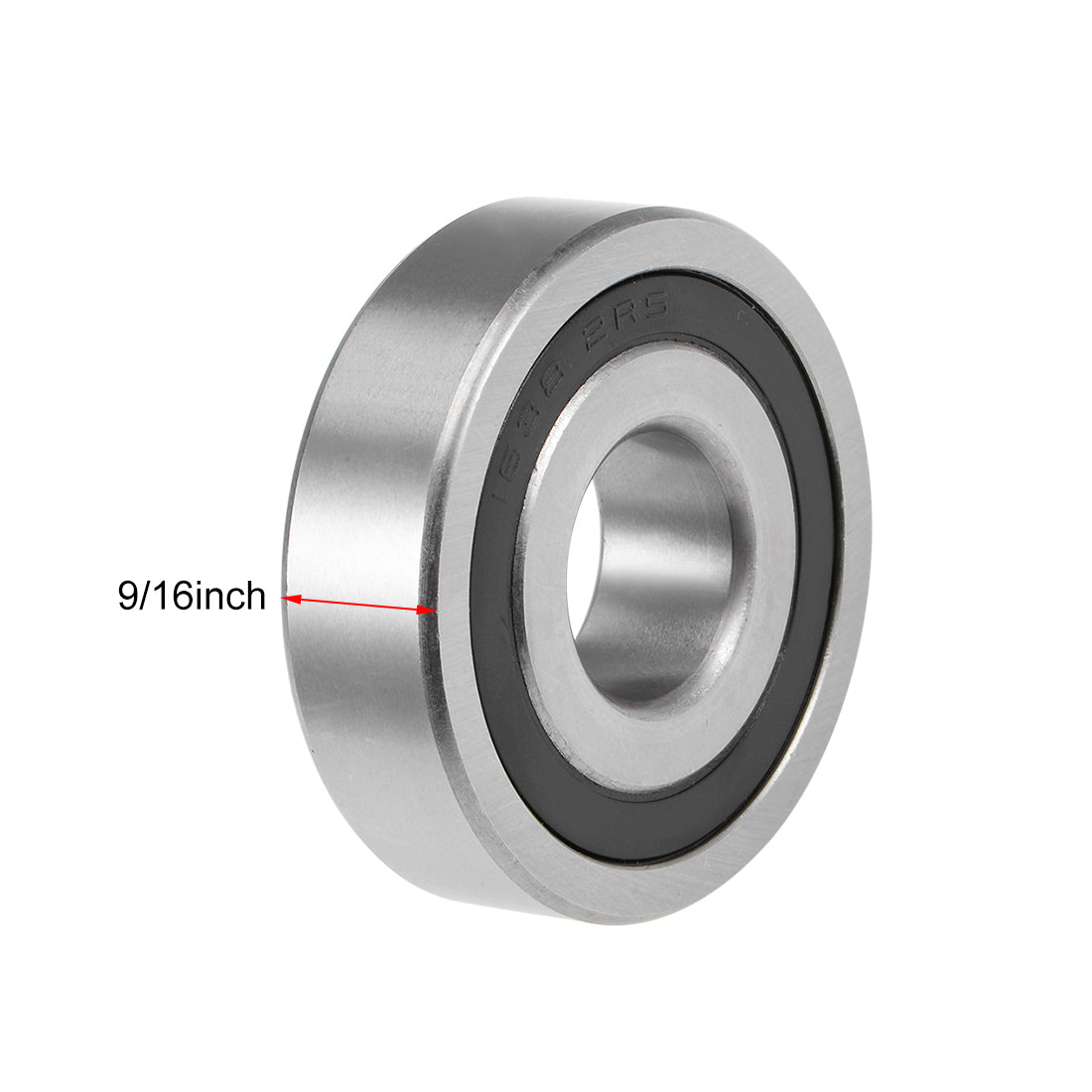 uxcell Uxcell Deep Groove Ball Bearings Inch Double Sealed Chrome Steel ABEC1