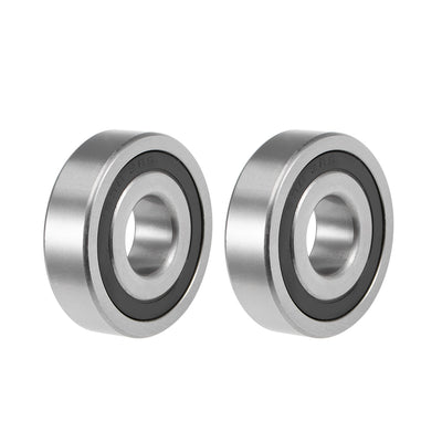 Harfington Uxcell Deep Groove Ball Bearings Inch Double Sealed Chrome Steel ABEC1