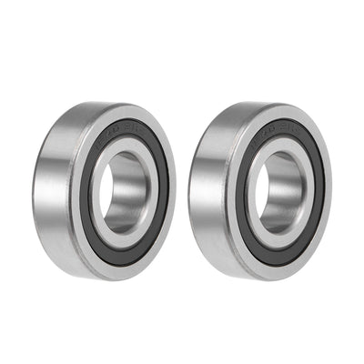 Harfington Uxcell Deep Groove Ball Bearings Inch Double Sealed Chrome Steel ABEC1