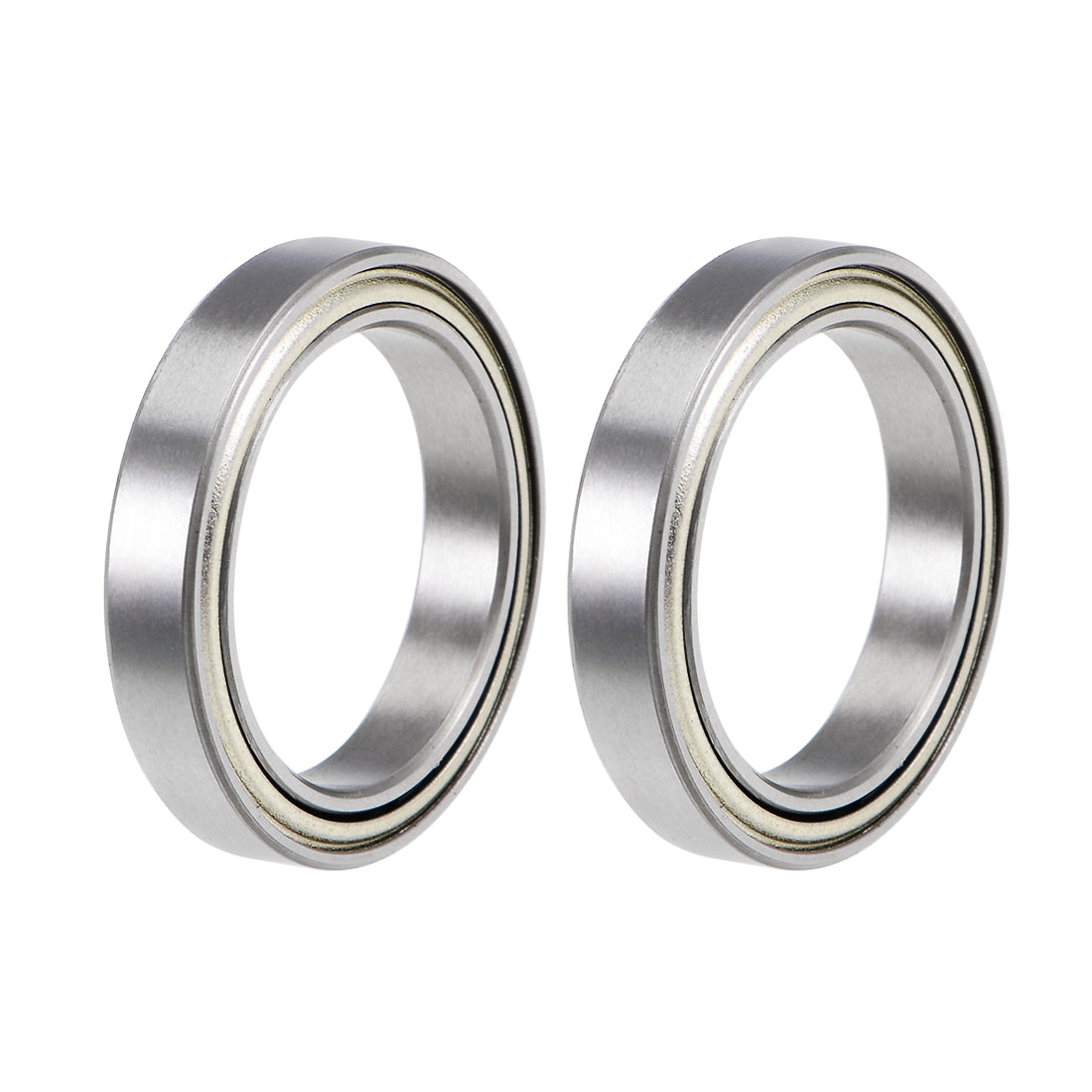 uxcell Uxcell Deep Groove Ball Bearings Thin Section Double Shield Chrome Steel ABEC1